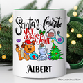 Santa's Favorite Vet Assistant Personalized Mug, Veterinary Appreciation Gift with Custom Name