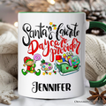 Santa's Favorite Daycare Provider Personalized Mug, Teacher Appreciation Gift with Custom Name