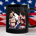 Jack Hughes Olympic Ice Hockey Mug, USA Professional Sport Pride Gift