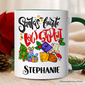 Santa's Favorite Law Student Personalized Mug, Future Lawyer Gift with Custom Name