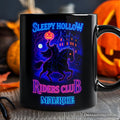 Sleepy Hollow Headless Horseman Personalized Mug, Neon Effect Halloween Gift with Custom Name