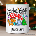 Santa's Favorite Veterinarian Personalized Mug, Veterinary Appreciation Gift with Custom Name
