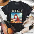 Iconic Delicate Arch Utah State T-Shirt, Arches National Park Landscape Tee and Western Nature Souvenir