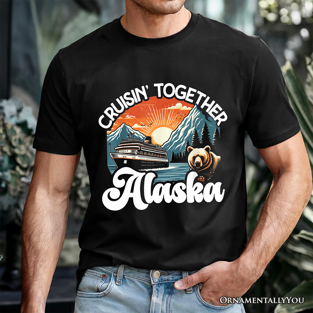 Cruisin' Together Alaska T-Shirt, Family Cruise Vacation Trip Tee
