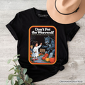 Don't Pet the Werewolf T-Shirt, Retro Funny Halloween Tee