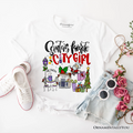 Santa's Favorite City Girl T-Shirt, Merry Christmas Shopping Tee