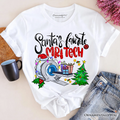 Santa's Favorite MRI Tech T-Shirt, Merry Christmas Imaging Tee