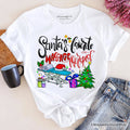 Santa’s Favorite Massage Therapist T-Shirt, Festive Holiday Tee
