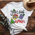 Santa’s Favorite Radiologist T-Shirt, Merry Christmas X-Ray Tee