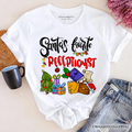 Santa’s Favorite Receptionist T-Shirt, Merry Christmas Front Desk Tee