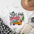 Santa’s Favorite Supervisor T-Shirt, Merry Christmas School Bus Tee