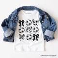 Soccer Balls Coquette Bows T-Shirt, Sports Mom Tee