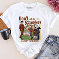 Don't Talk to Strangers Safety Education T-Shirt, Retro Funny Tee