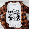 Respect The Local Cryptid Squad T-Shirt, Funny Bigfoot Alien Mothman Meme Tee