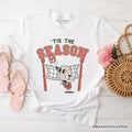 Tis the Season Volleyball T-Shirt, Retro Vintage Game Day Sports Tee