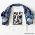 Funny Easter Bunny Retro Hip Hop T-Shirt, I Said A Hip Hop The Hippie Tee