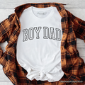 Boy Dad Varsity T-Shirt, Father's Day Tee
