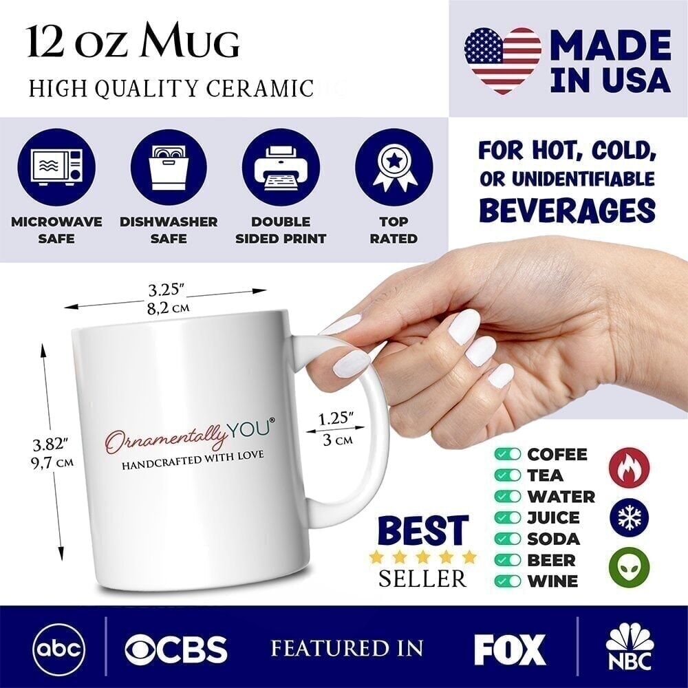 King of Hearts Card Personalized Mug, Classic Retro Love Valentine Gift with Custom Name